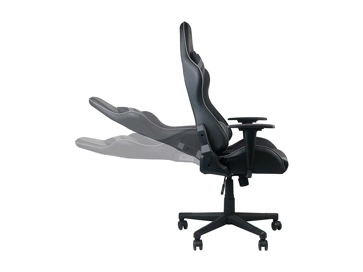 Silla Gaming Decode 73x68x136cm Negro/Gris Thinia Home