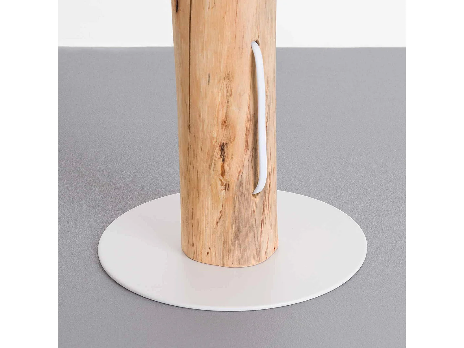 Lámpara de Mesa Natural Ink 8x8x38cm Blanca O91