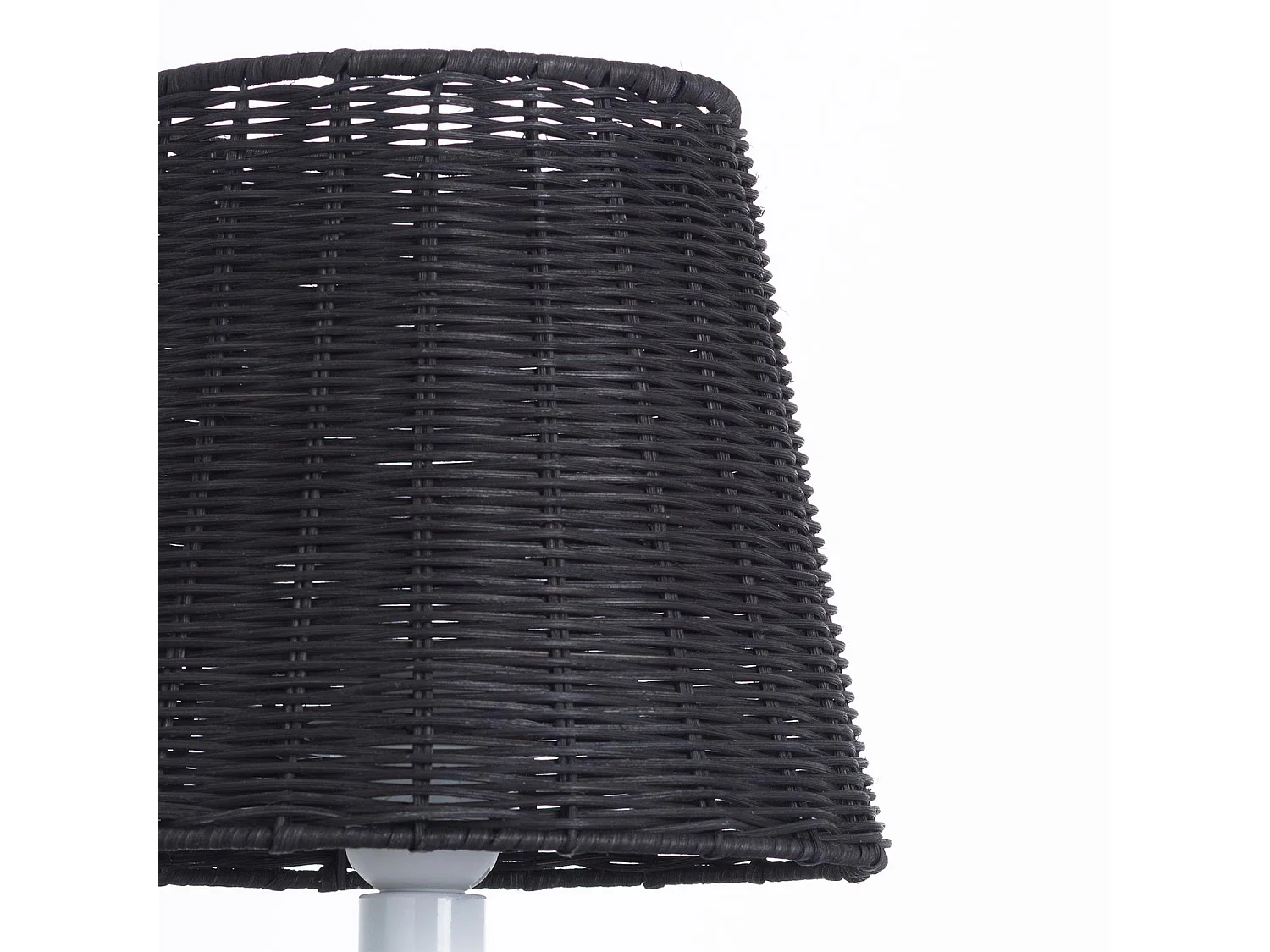 Lampada da tavolo Yuan 22,5x22,5x37 cm bianca O91