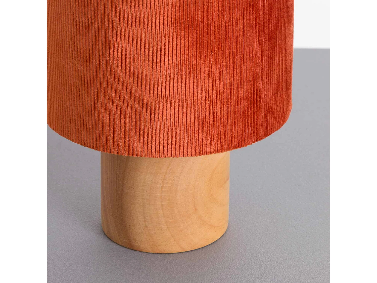 Lámpara de Mesa Natural Eco Red 18x18x22cm O91