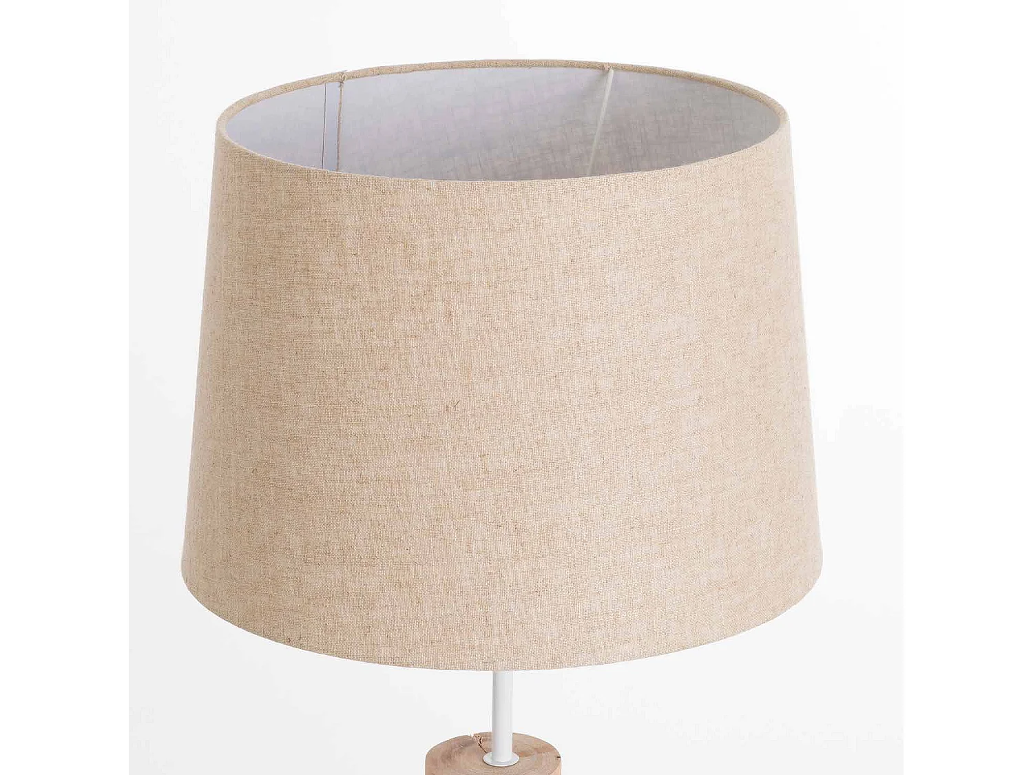 Lampada da tavolo Pristino Naturale 35x35x58cm O91