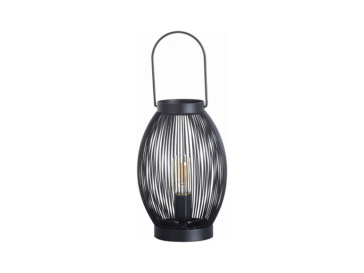 Lampe de table Shun Noir 18x18x28,5cm O91