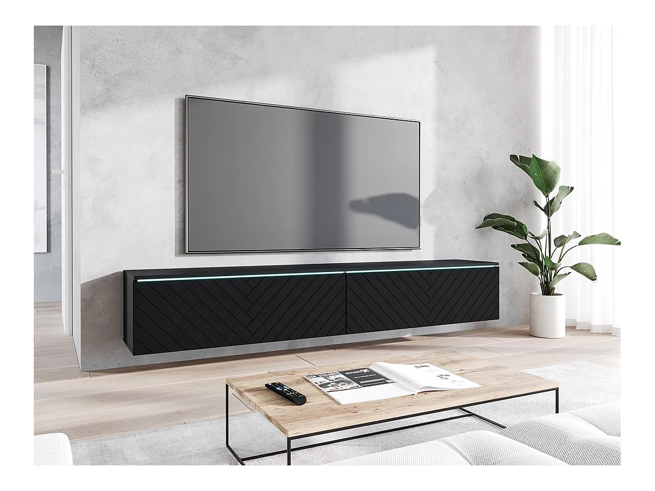 Mesa para TV Sarasota 166, 180x30x33cm