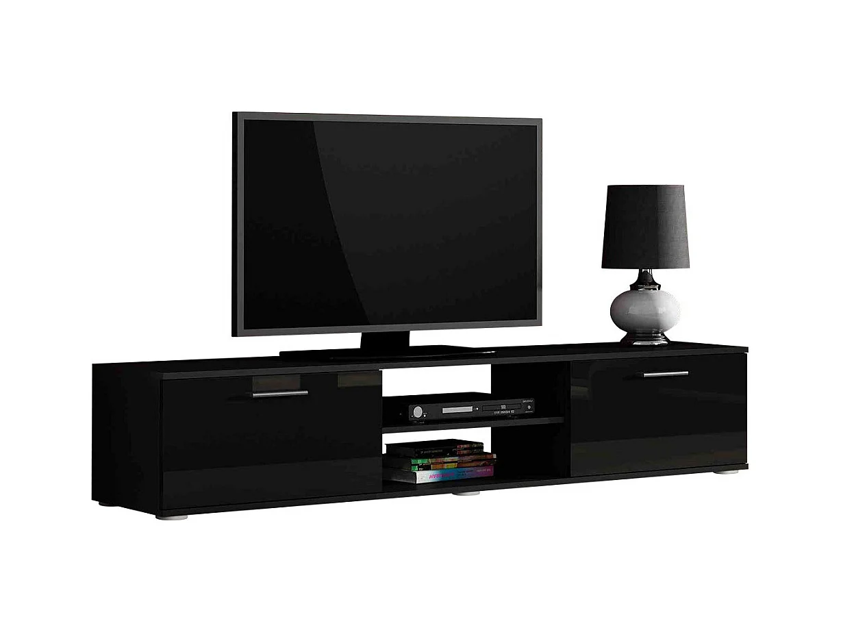 Mesa para TV Charlotte E101, O número de portas: 2, 180x37x43cm