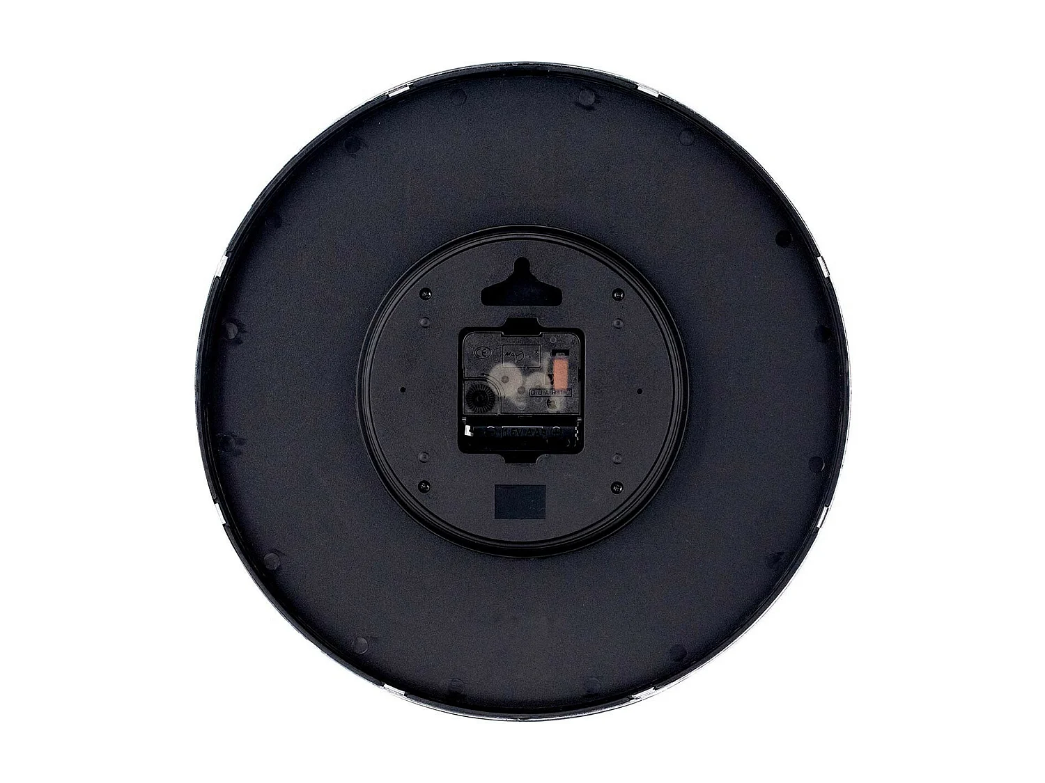 Horloge murale moderne en relief avec cadran noir Ø30 cm Thinia Home