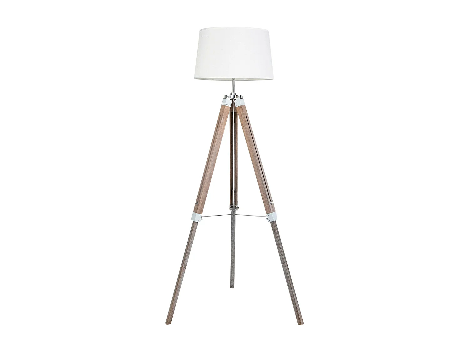 Lampada da terra treppiede 60x52x144,5 cm Bianca O91