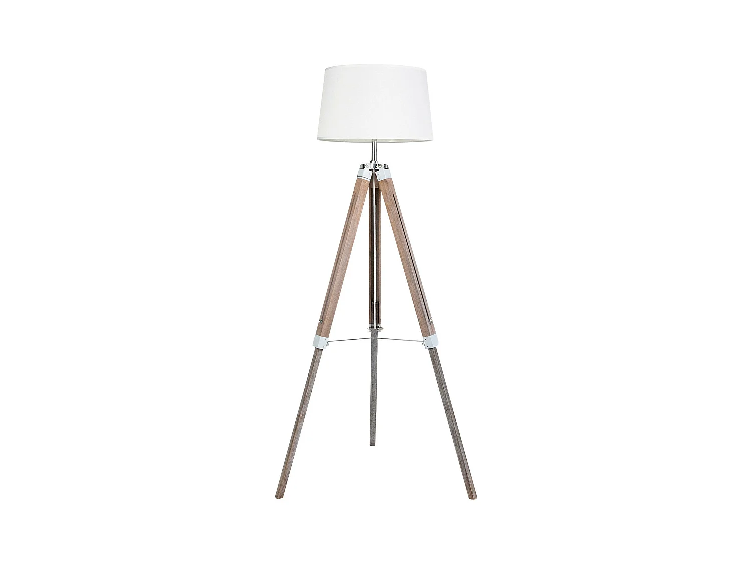 Lampada da terra treppiede 60x52x144,5 cm Bianca O91