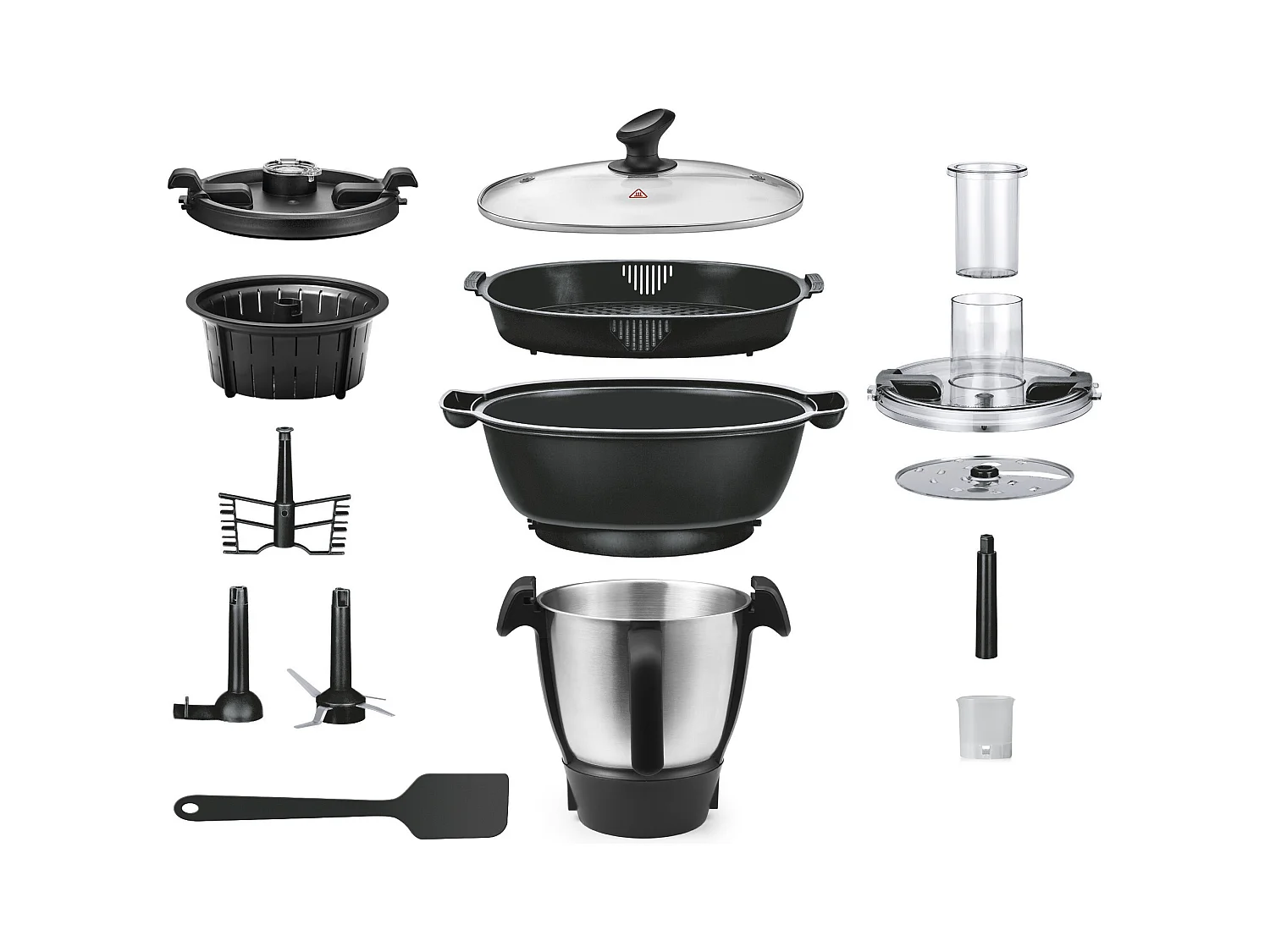 Robby Robot cuiseur multifonctions avec balance intégrée et écran tactile +680 recettes - robicook