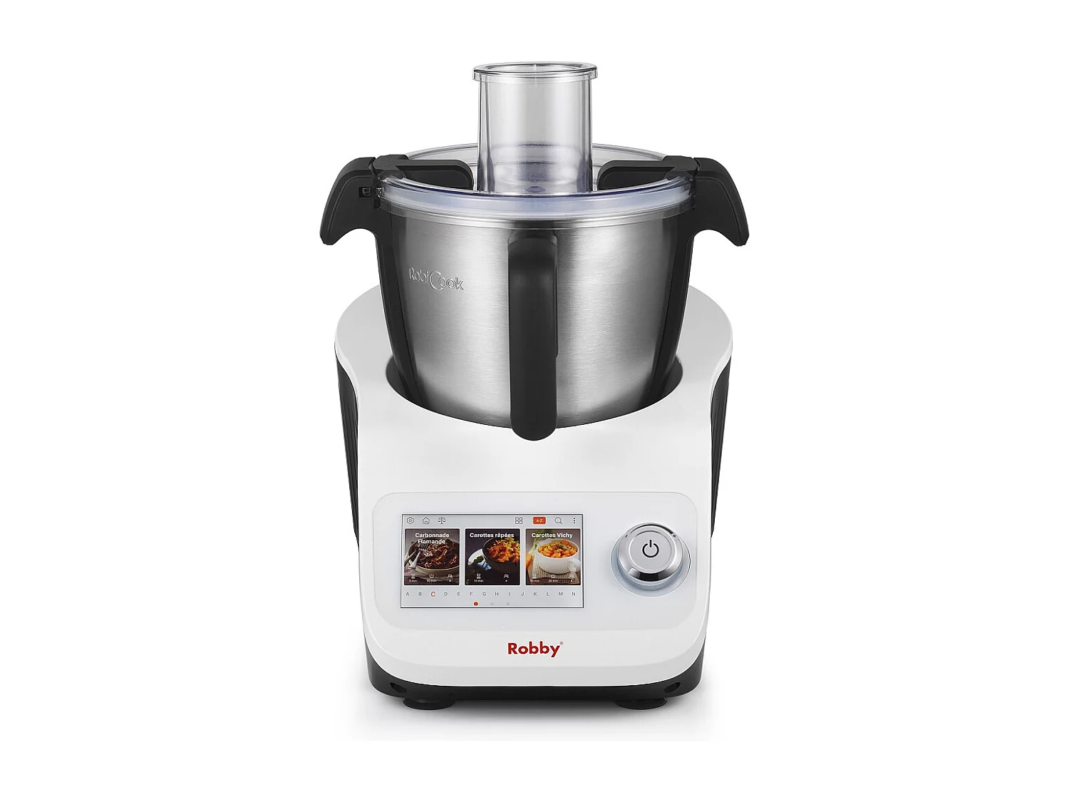 Robby Robot cuiseur multifonctions avec balance intégrée et écran tactile +680 recettes - robicook