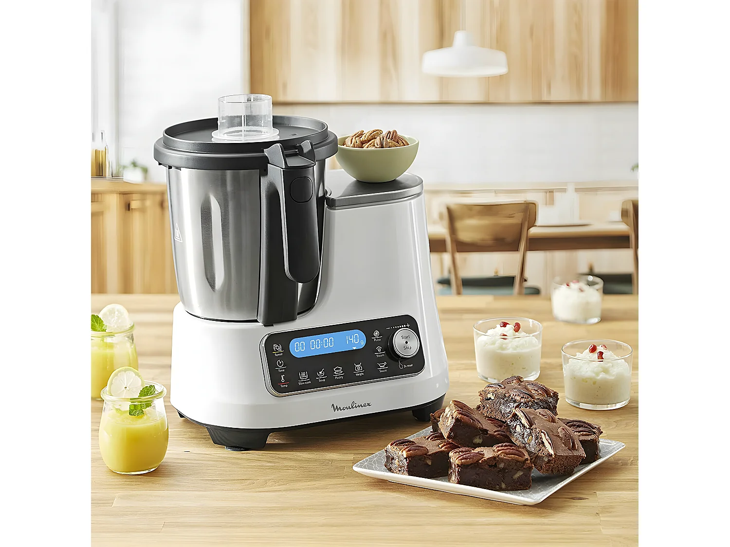 Moulinex Robot cuiseur multifonctions 3.6l 1400w - hf452110