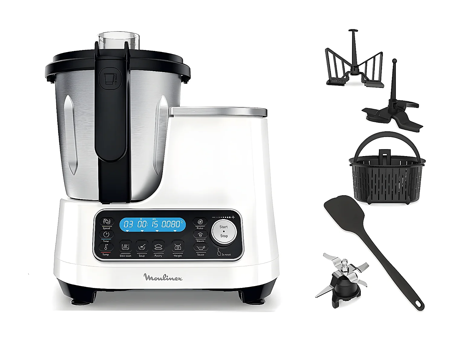 Moulinex Robot cuiseur multifonctions 3.6l 1400w - hf452110