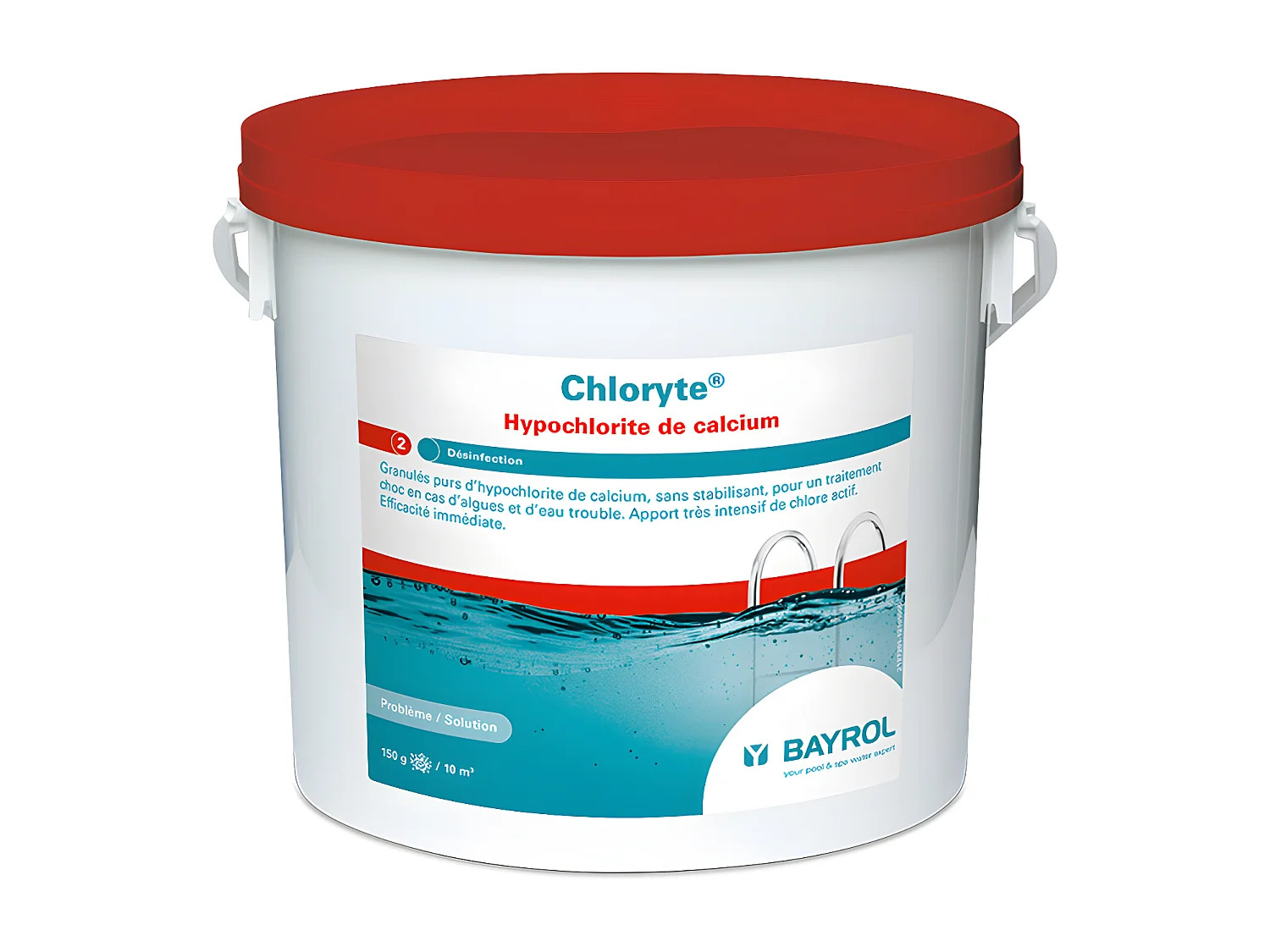 Chlore choc sans stabilisant Chloryte 5 kg - Bayrol