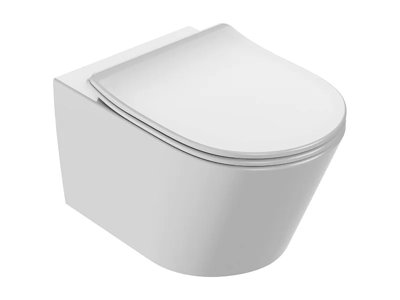 WC suspendu sans bride JACOB DELAFON Bastille caréné + abattant