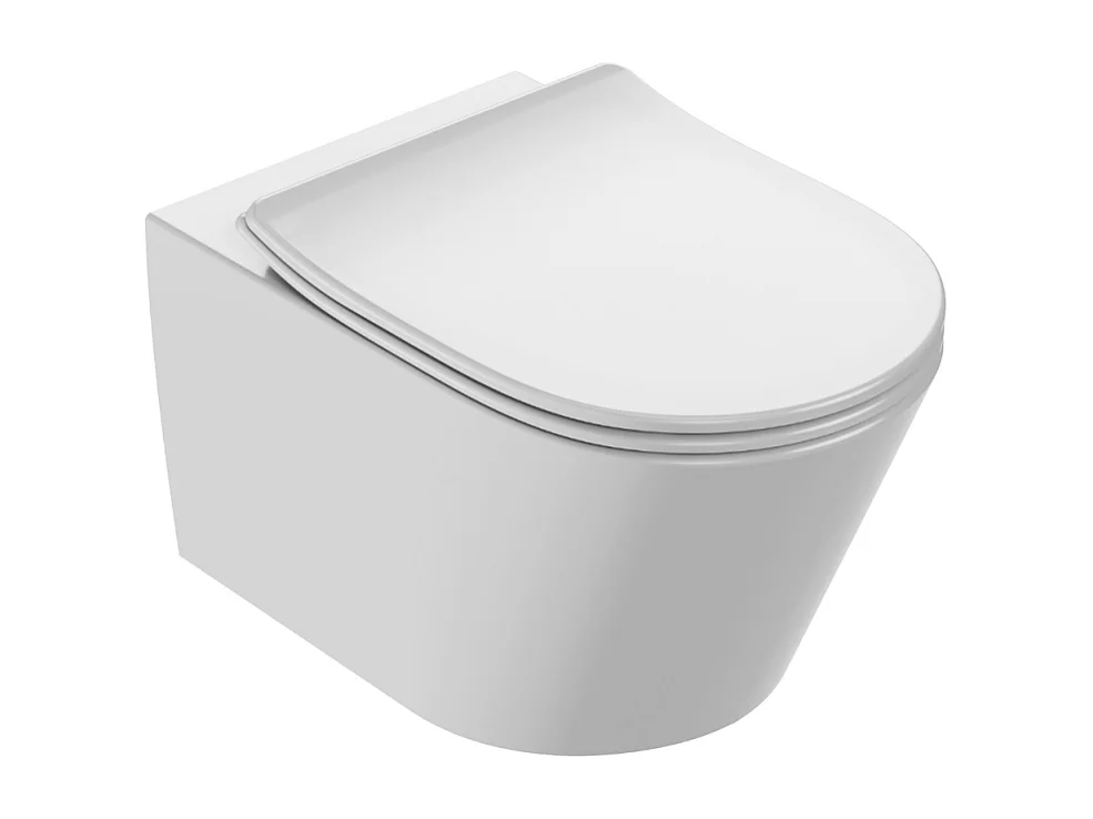 WC suspendu sans bride JACOB DELAFON Bastille caréné + abattant