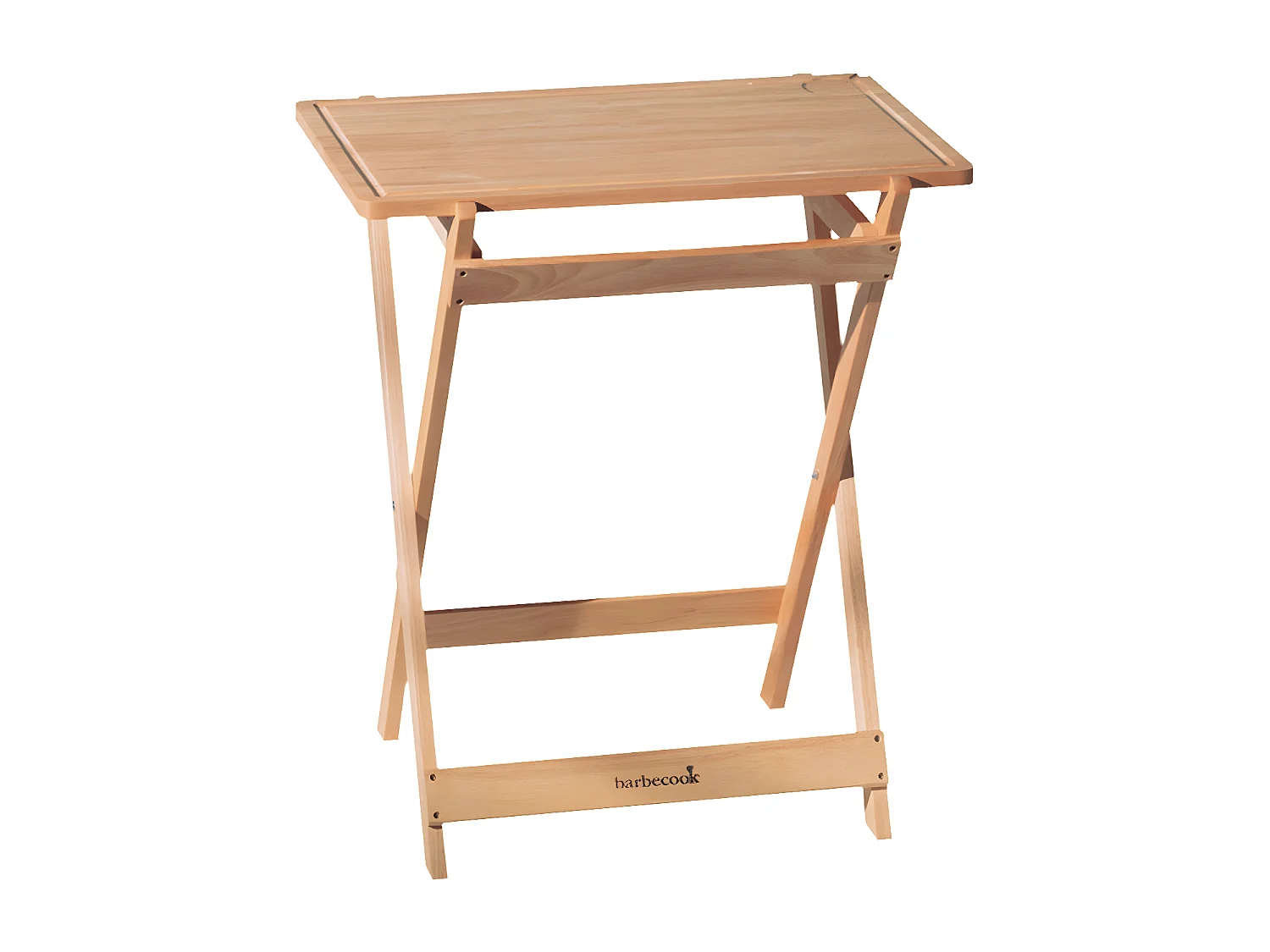 Barbecook Planche à découper sur pieds en bois 70x43cm - 2233010000