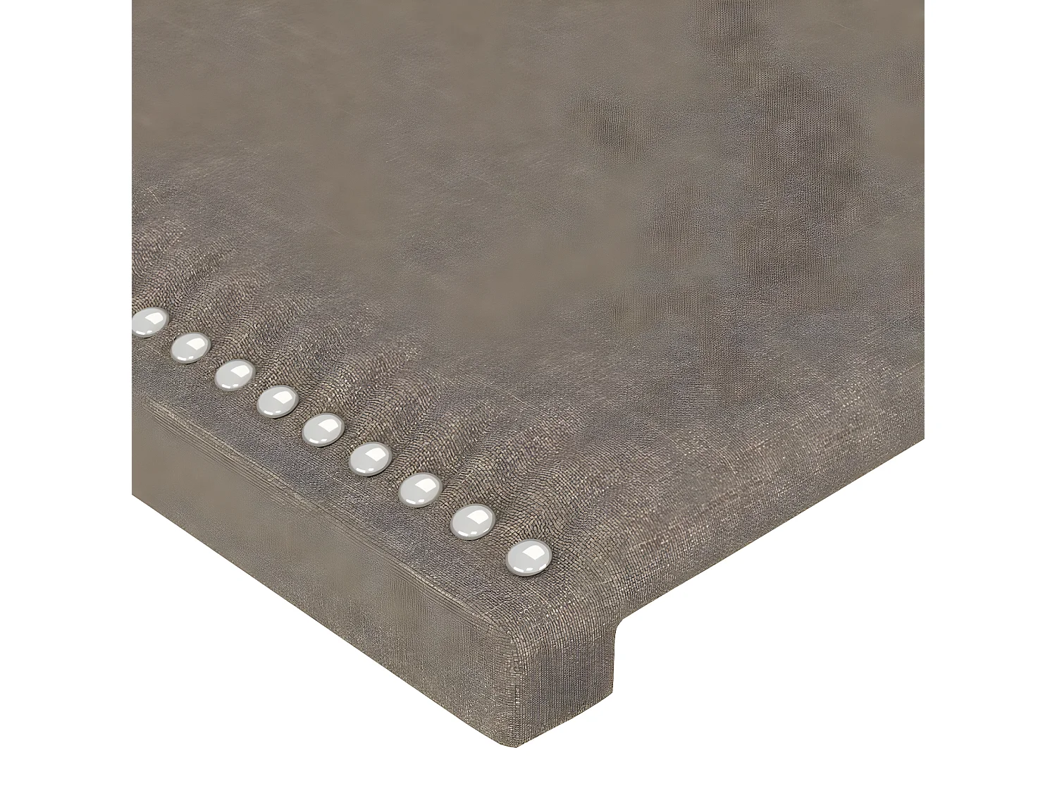 2er Kopfteil für Bett | Bett-Kopfteile Taupe 90x5x78/88 cm Stoff -MN603227