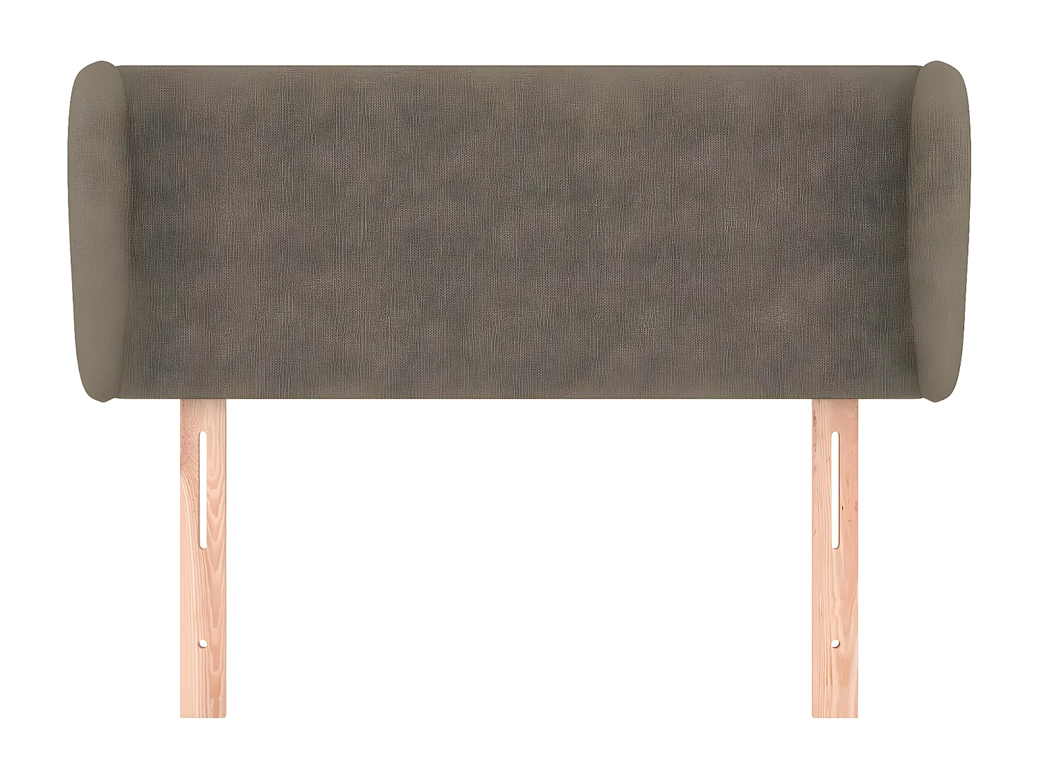 Kopfteil für Bett | Bett-Kopfteil mit Ohren Taupe 83x23x78/88 cm Stoff -MN500790