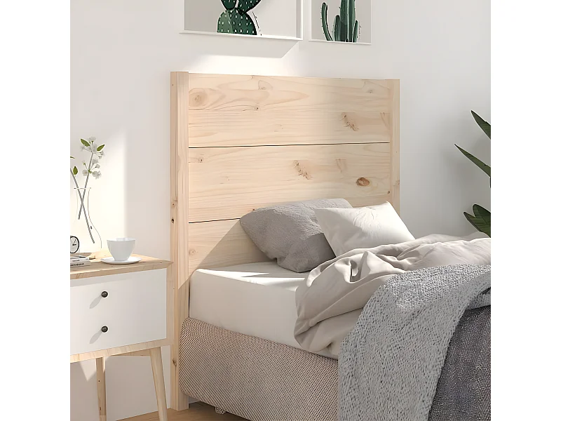 Kopfteil für Bett | Bett-Kopfteil 81x4x100 cm Massivholz Kiefer -MN305028