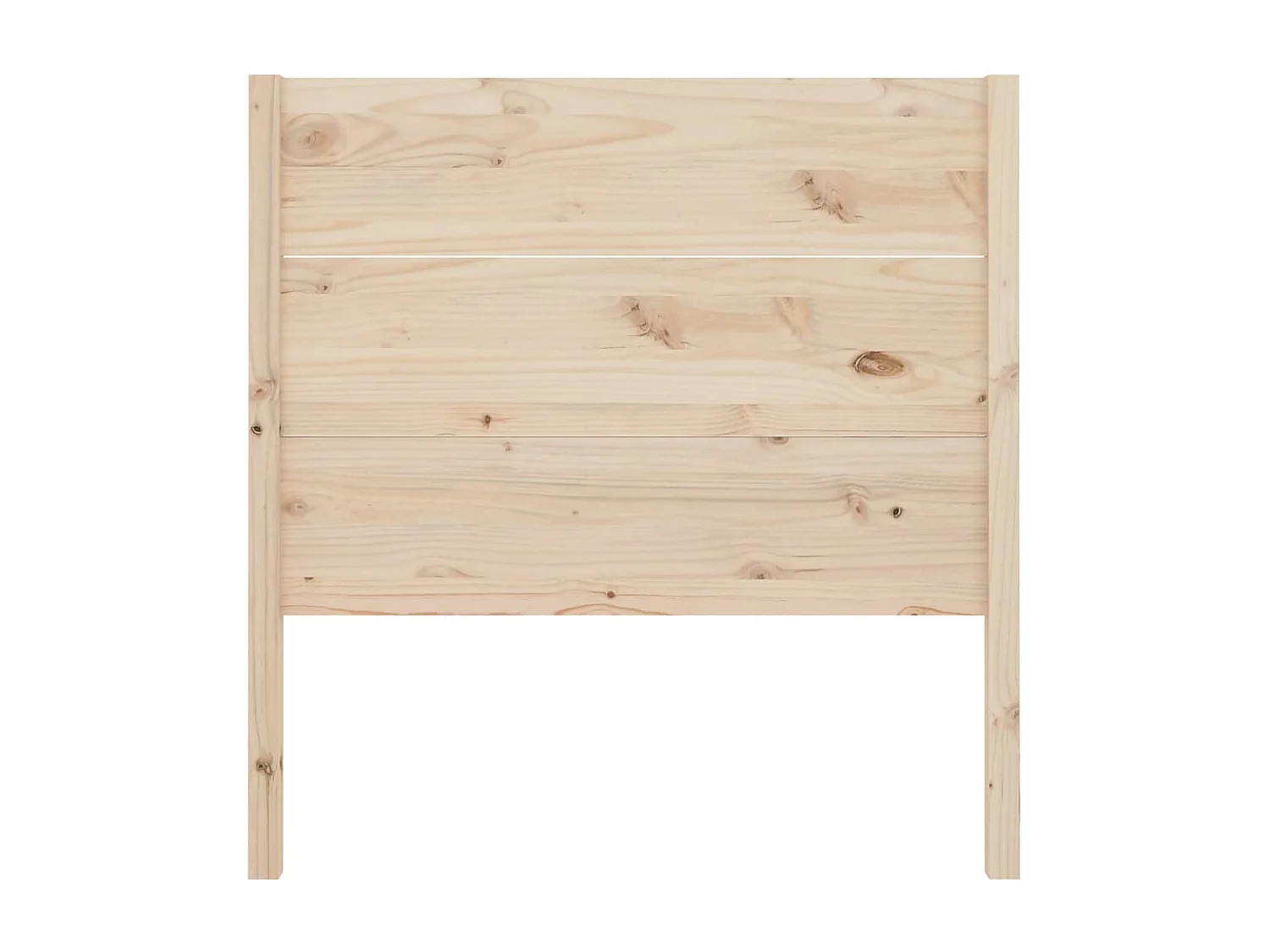 Kopfteil für Bett | Bett-Kopfteil 81x4x100 cm Massivholz Kiefer -MN305028