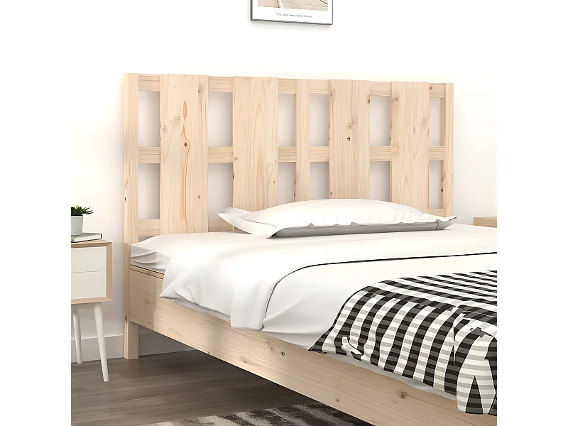 Kopfteil für Bett - Bett-Kopfteil 145,5x4x100 cm Massivholz Kiefer -MN157756