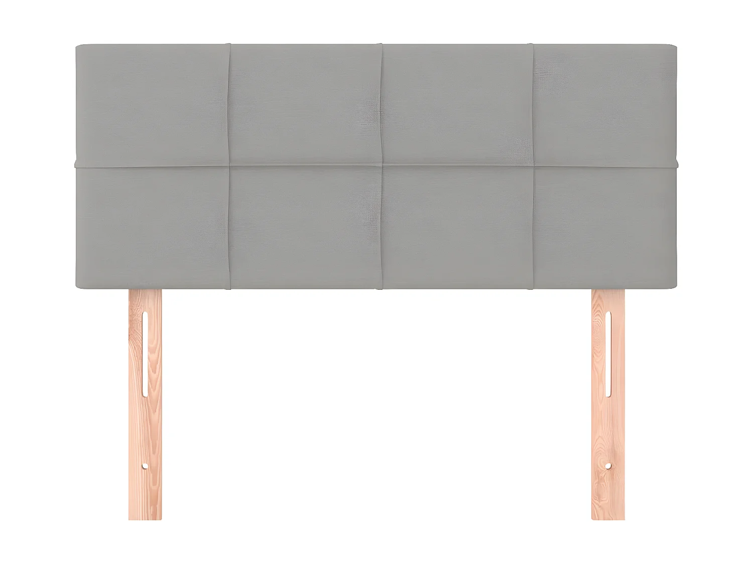 Kopfteil für Bett | Bett-Kopfteil Hellgrau 100x5x78/88 cm Stoff -MN713294