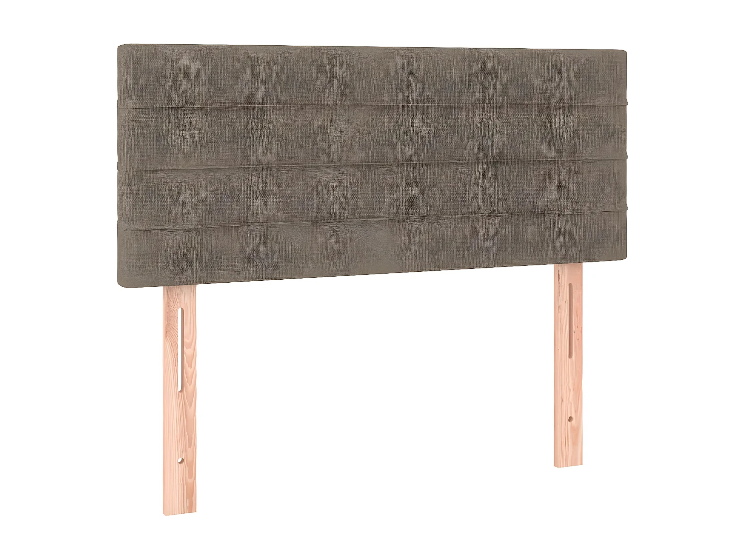 Kopfteil für Bett | Bett-Kopfteil Taupe 90x5x78/88 cm Stoff -MN757726