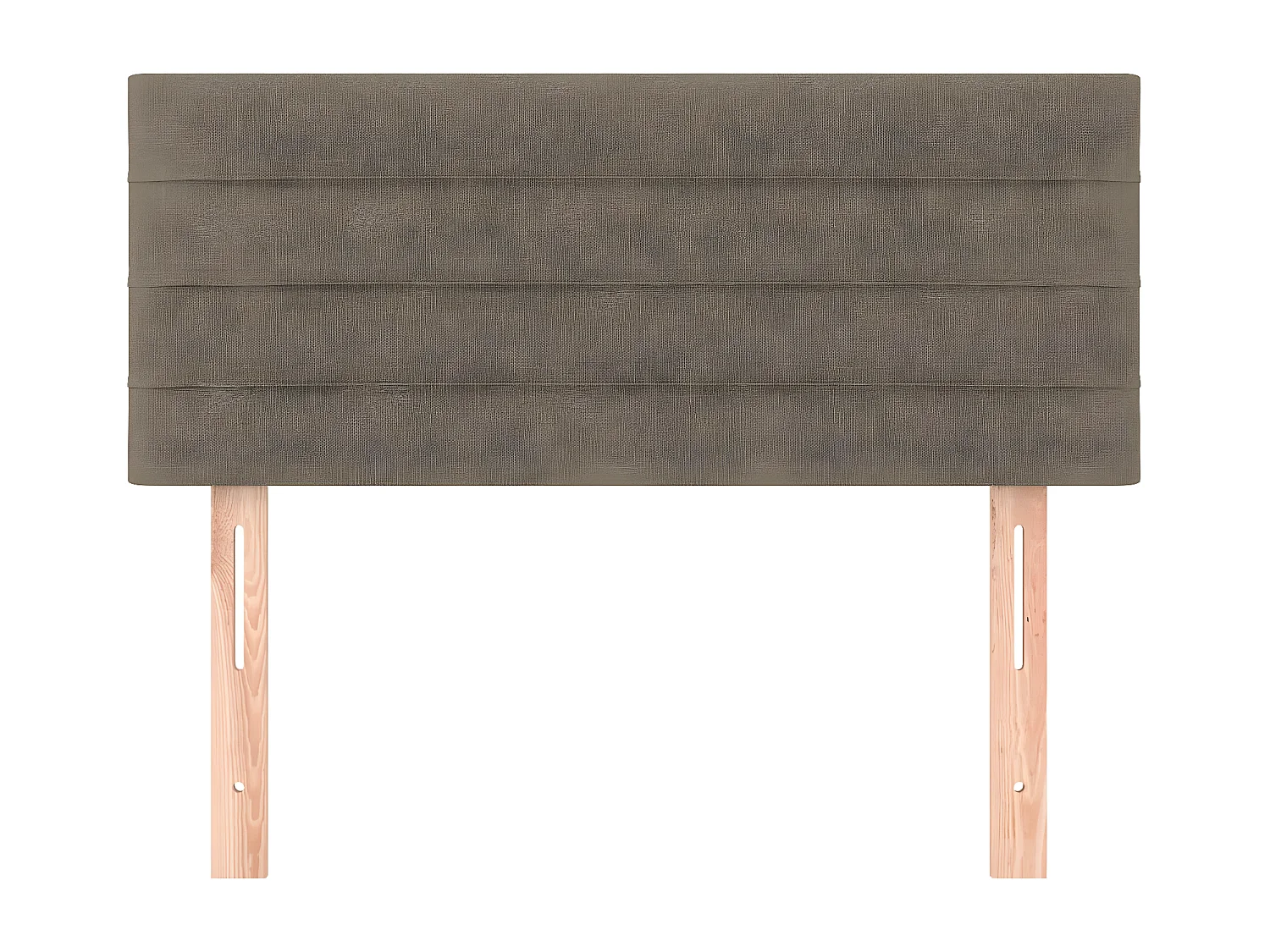 Kopfteil für Bett | Bett-Kopfteil Taupe 90x5x78/88 cm Stoff -MN757726