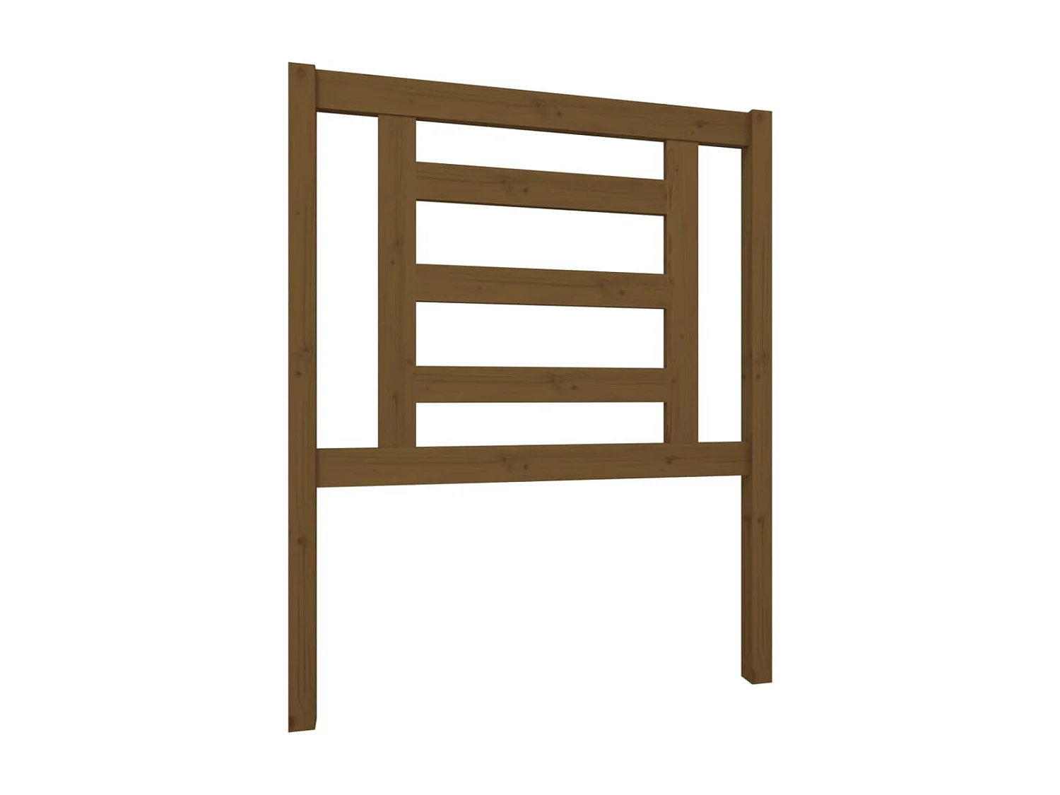 Kopfteil für Bett | Bett-Kopfteil Honigbraun 81x4x100 cm Massivholz Kiefer -MN706377