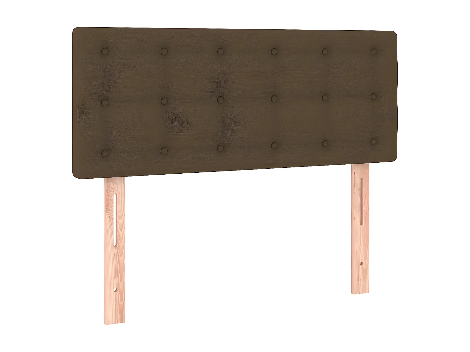 Kopfteil für Bett | Bett-Kopfteil Dunkelbraun 80x5x78/88 cm Stoff -MN945752