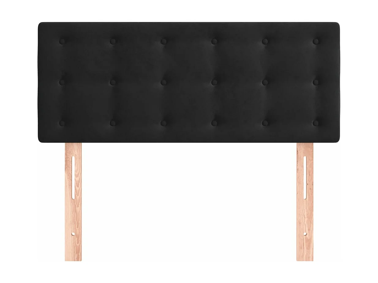 Kopfteil für Bett | Bett-Kopfteil Schwarz 80x5x78/88 cm Samt -MN252990