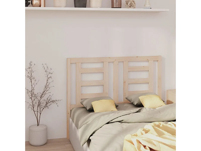 Kopfteil für Bett | Bett-Kopfteil 156x4x100 cm Massivholz Kiefer -MN440123