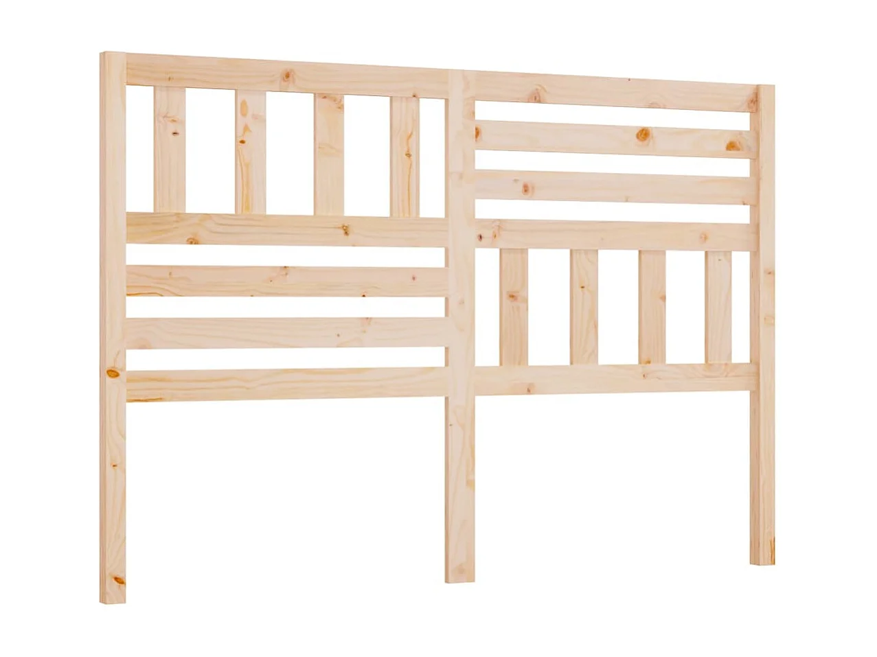 Kopfteil für Bett | Bett-Kopfteil 141x4x100 cm Massivholz Kiefer -MN514071