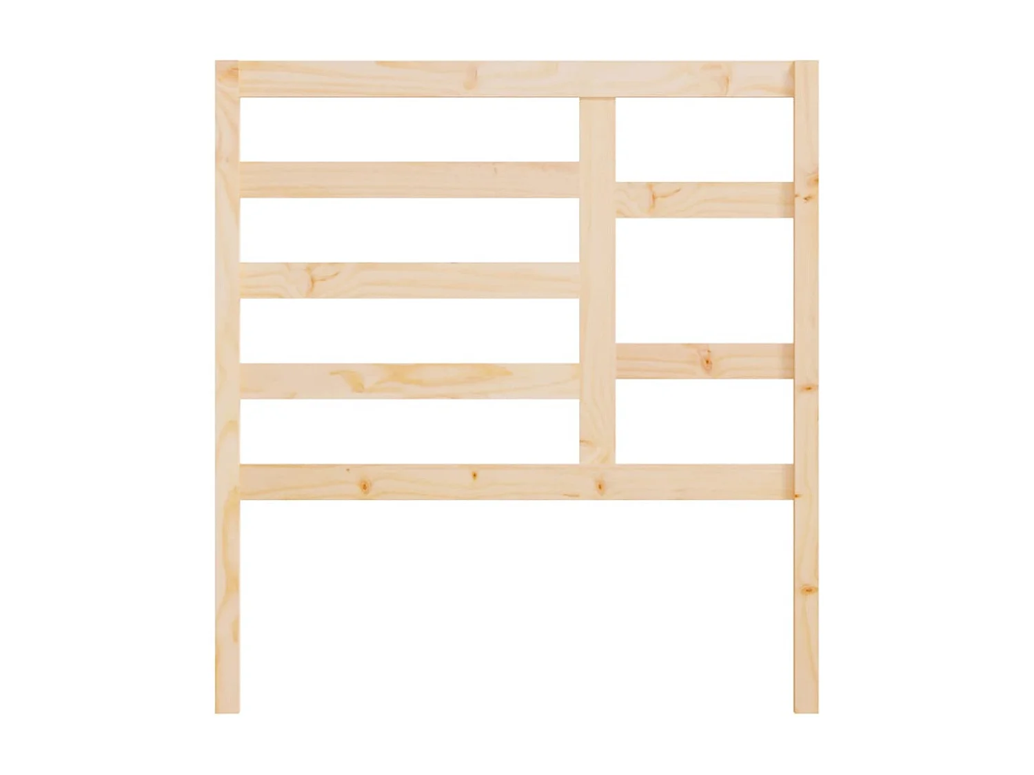 Kopfteil für Bett | Bett-Kopfteil 106x4x104 cm Massivholz Kiefer -MN692490