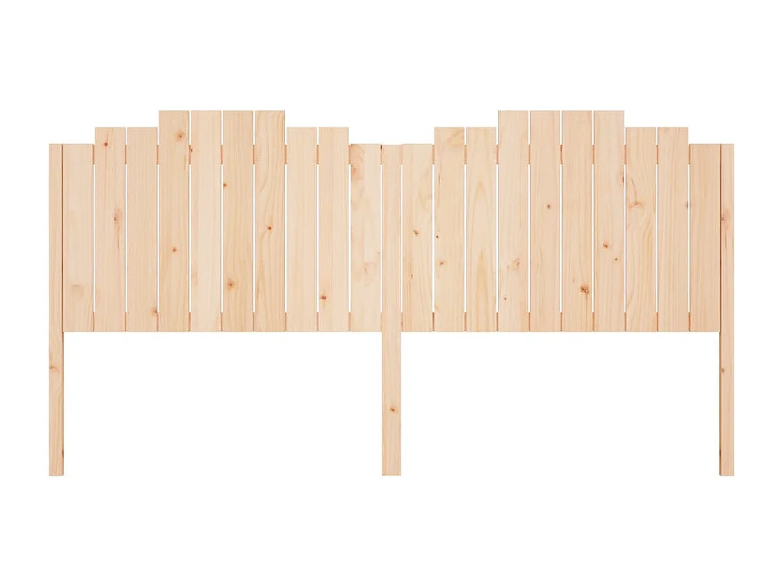 Kopfteil für Bett | Bett-Kopfteil 206x4x110 cm Massivholz Kiefer -MN494718