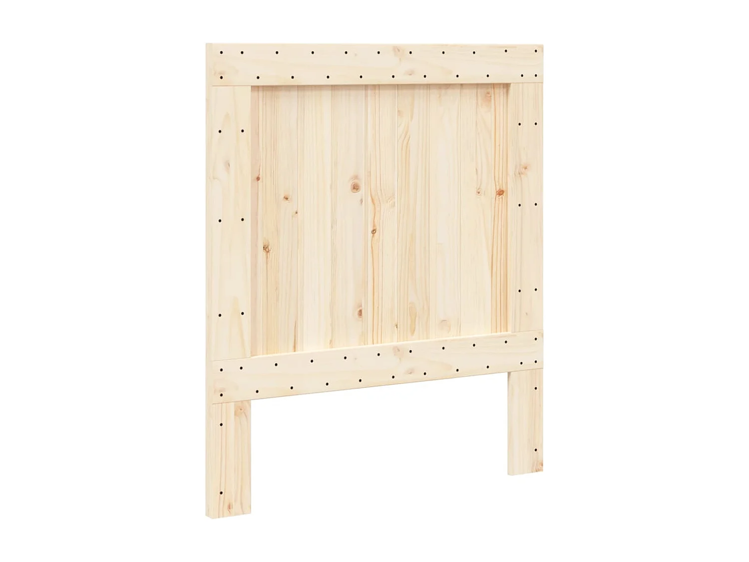 Kopfteil für Bett | Bett-Kopfteil 90x104 cm Massivholz Kiefer -MN916310