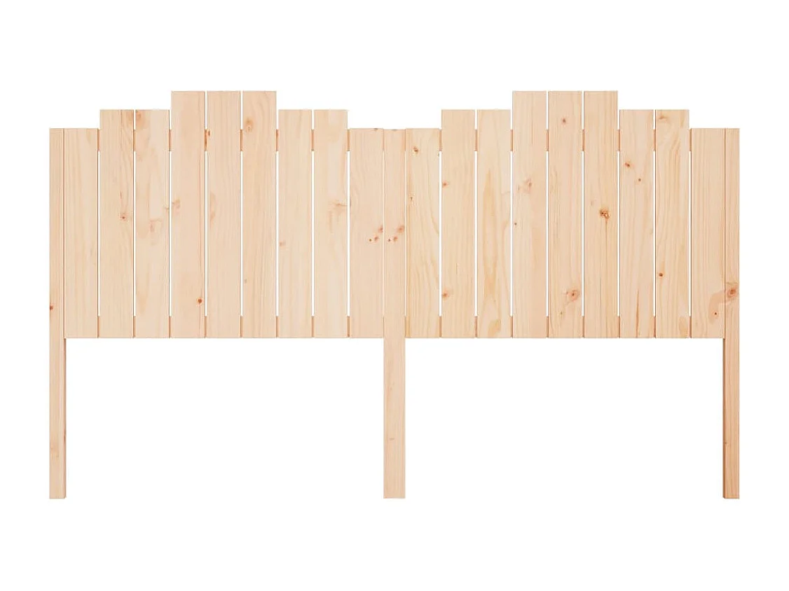 Kopfteil für Bett | Bett-Kopfteil 186x4x110 cm Massivholz Kiefer -MN739550