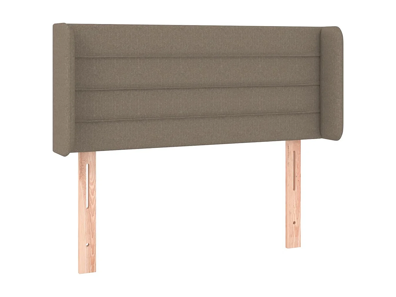 LED - Kopfteil für Bett | Bett-Kopfteil Taupe 83x16x78/88 cm Stoff -MN317678