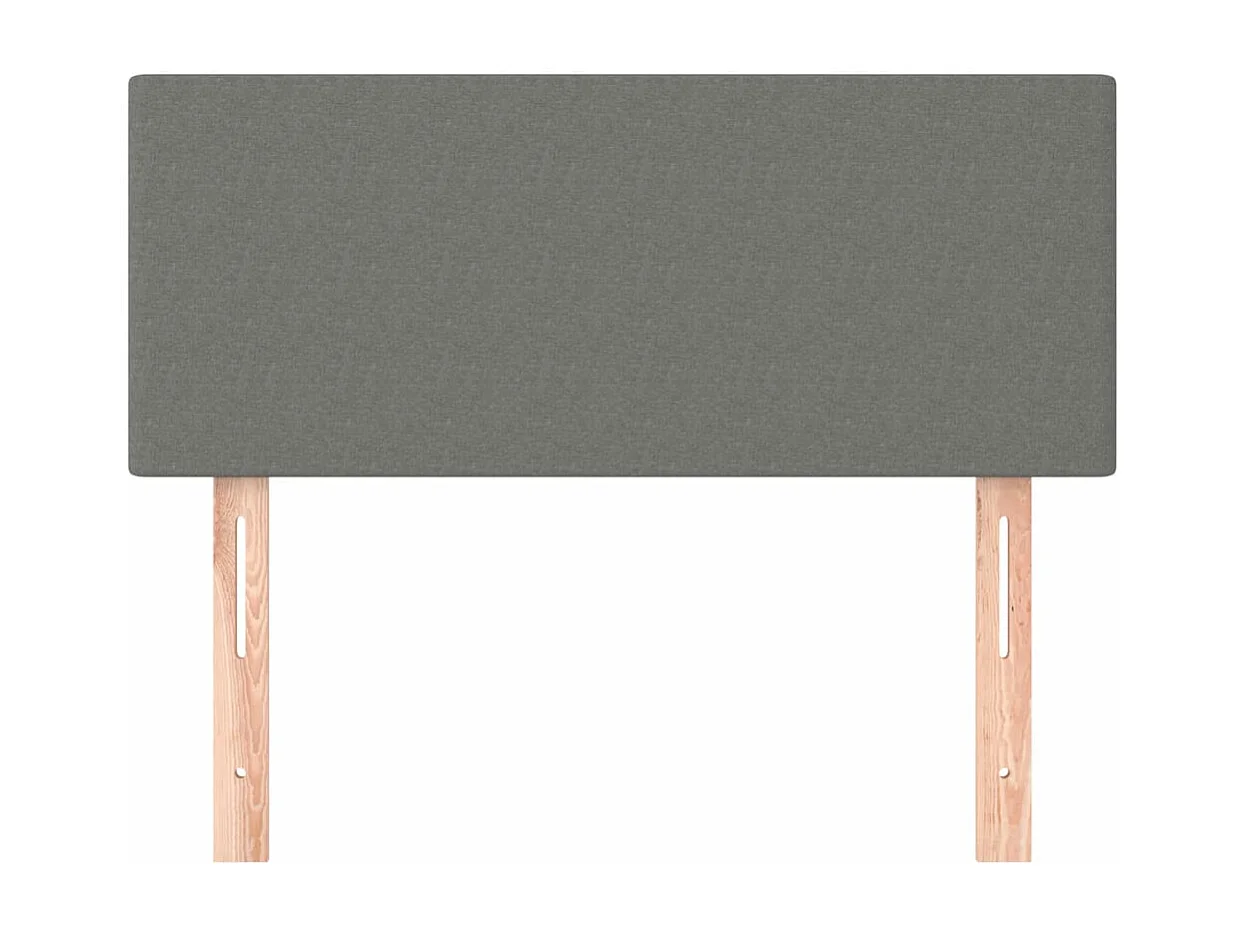 Kopfteil für Bett | Bett-Kopfteil Dunkelgrau 80x5x78/88 cm Stoff -MN635864