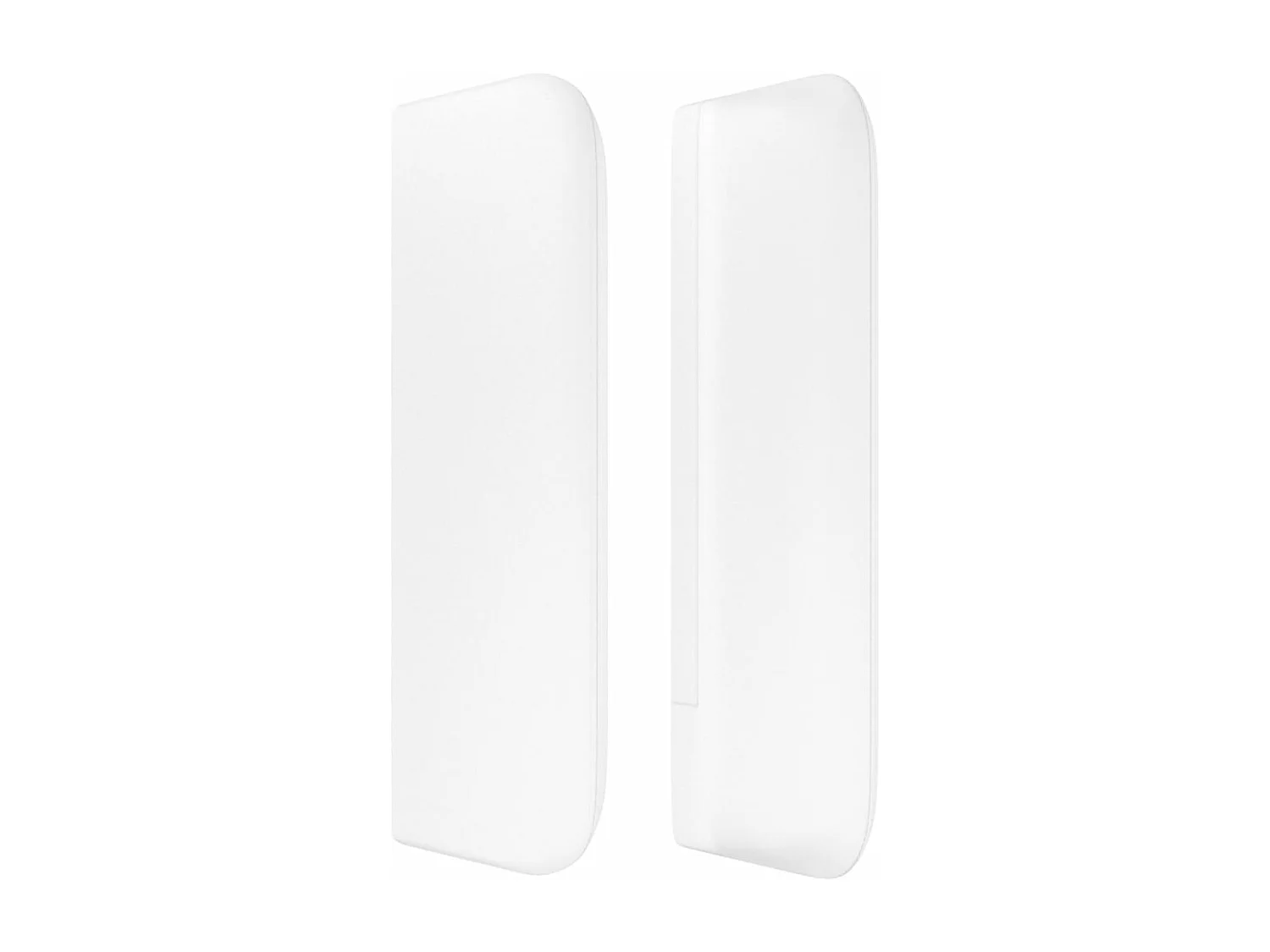 Kopfteil für Bett | Bett-Kopfteil mit Ohren Weiß 163x16x78/88 cm Kunstleder -MN123446