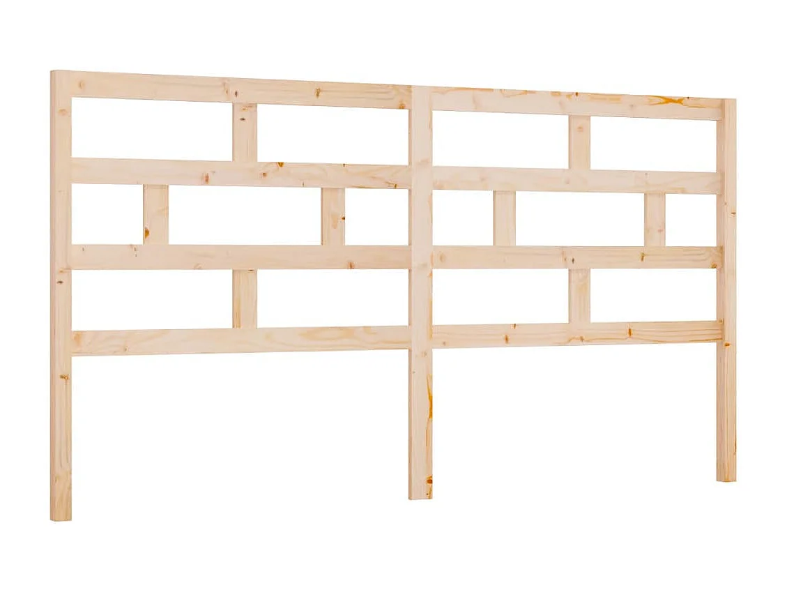 Kopfteil für Bett | Bett-Kopfteil 186x4x100 cm Massivholz Kiefer -MN833654