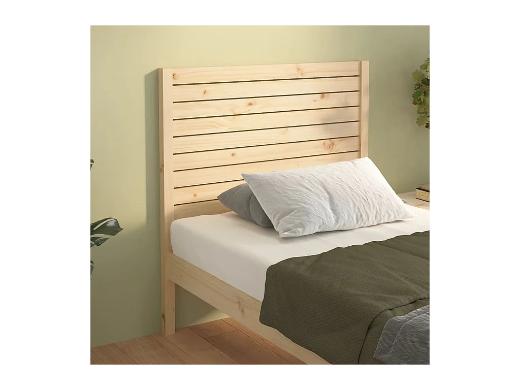 Kopfteil für Bett | Bett-Kopfteil 96x4x100 cm Massivholz Kiefer -MN464308