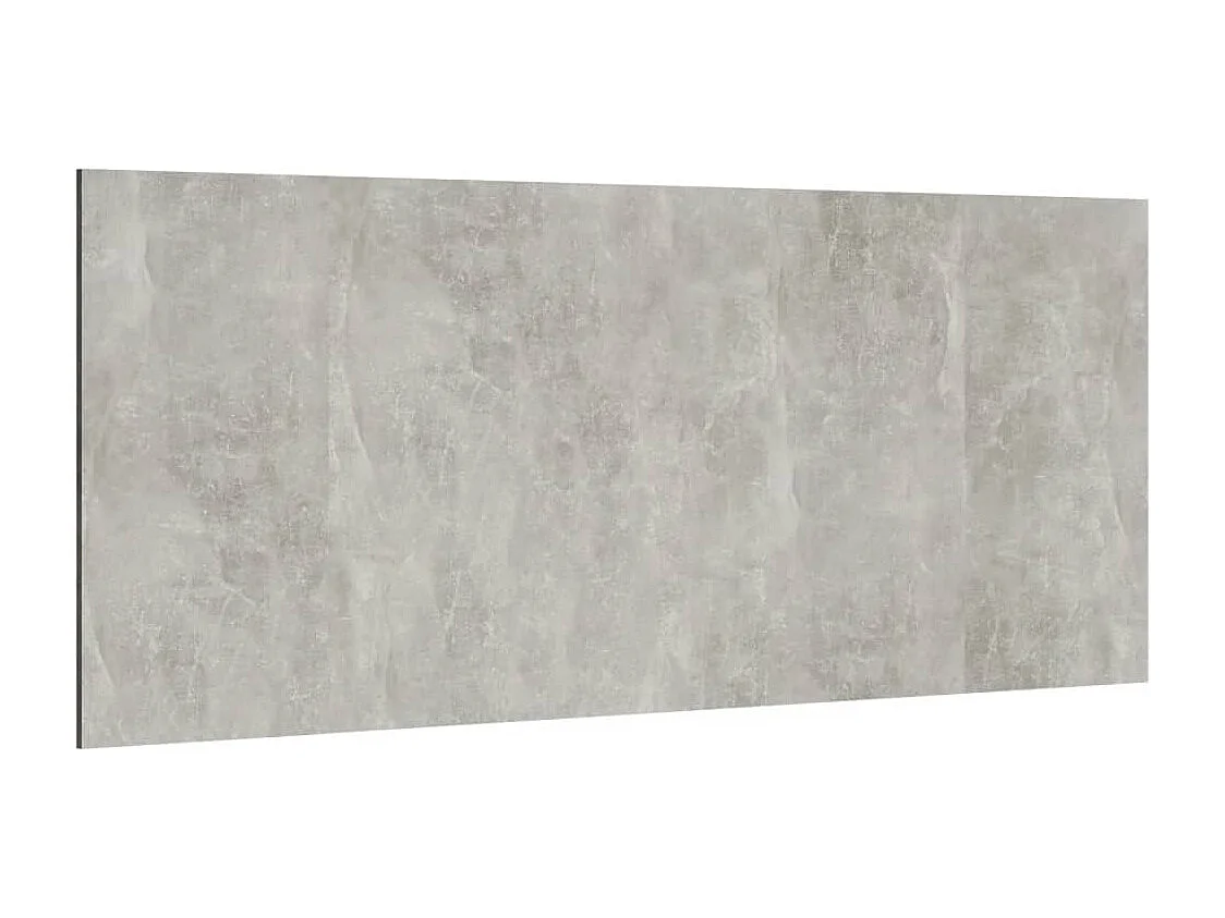 Kopfteil für Bett | Bett-Kopfteil Betongrau 200x1,5x80 cm Holzwerkstoff -MN856007