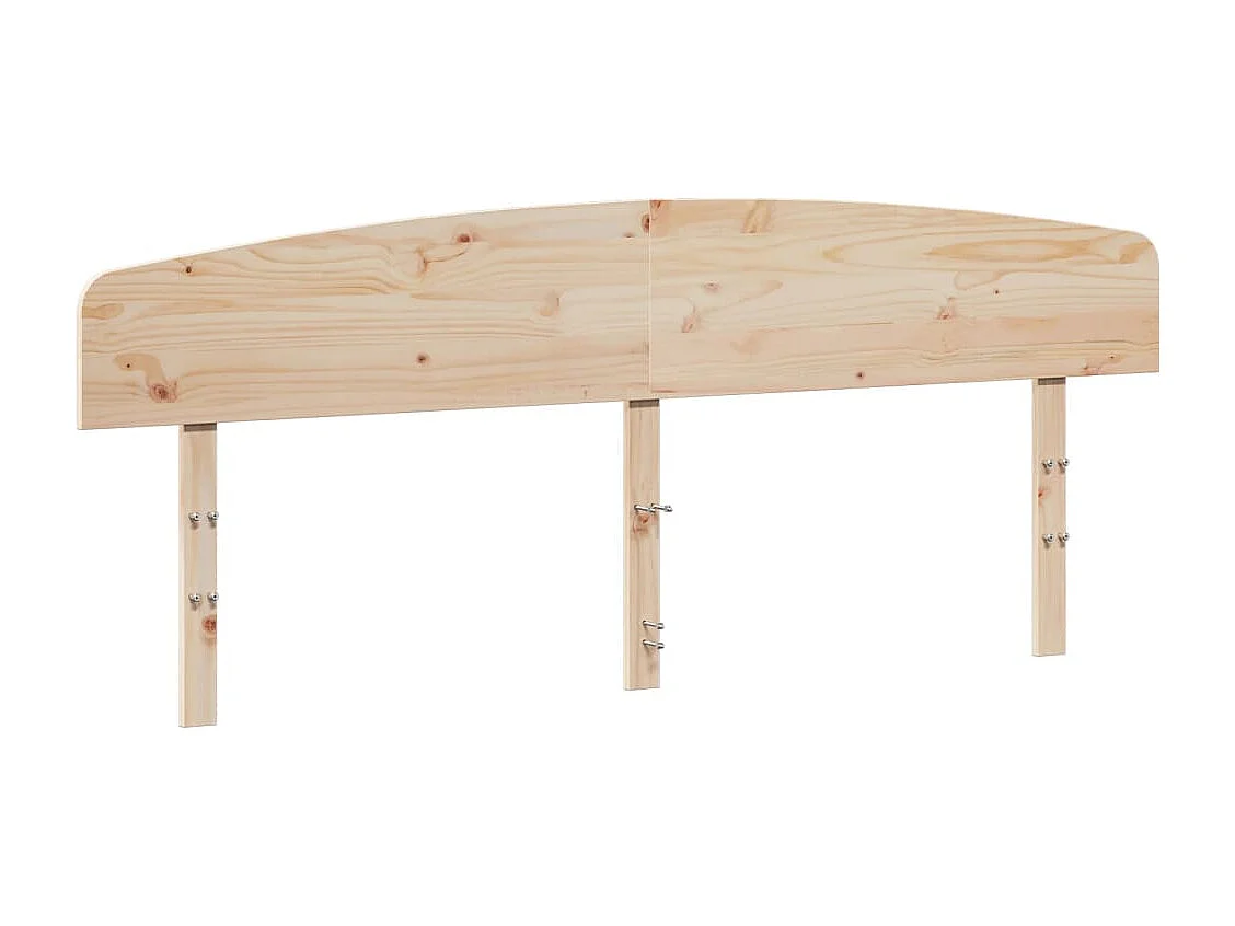 Kopfteil für Bett | Bett-Kopfteil 200 cm Massivholz Kiefer -MN687897