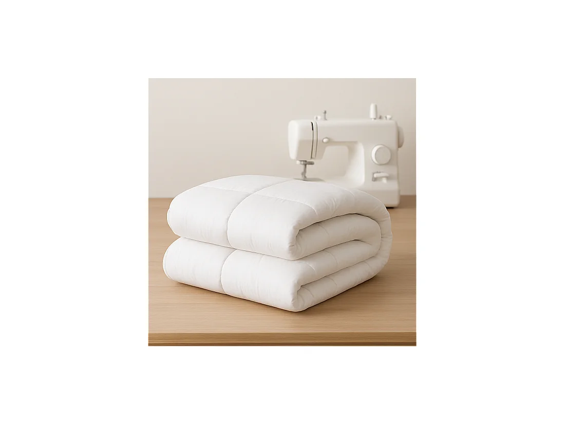 Couette chaude maxi moelleuse 220x240cm 550gr hiver