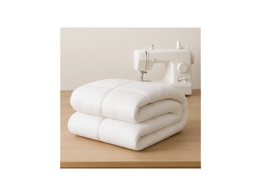 Couette chaude maxi moelleuse 220x240cm 550gr hiver