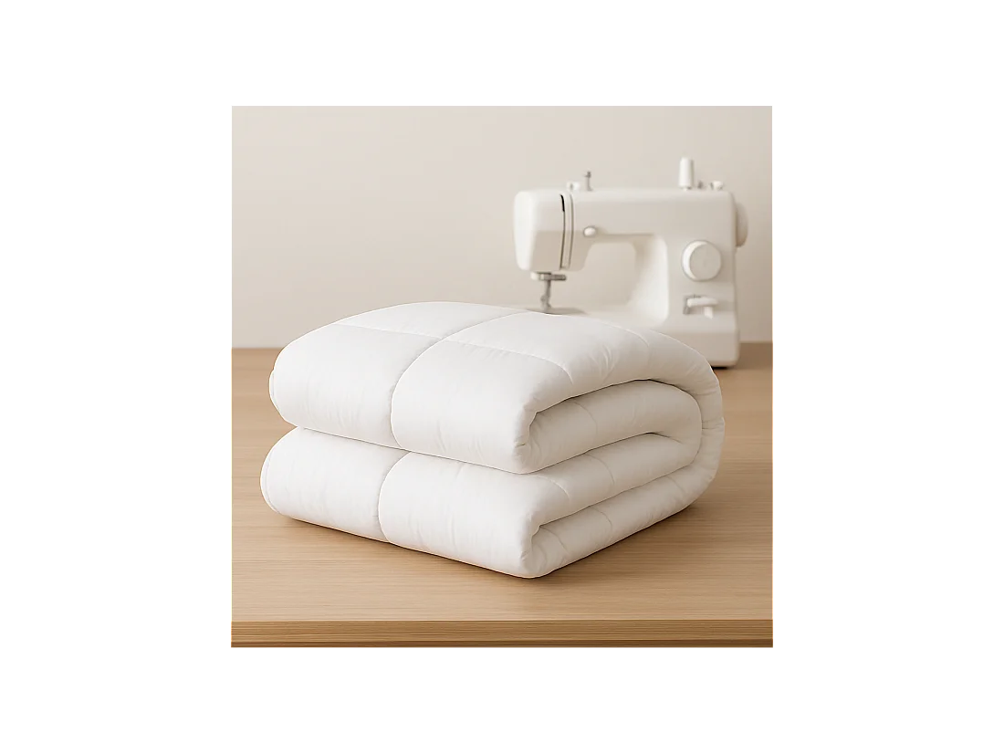 Couette chaude maxi moelleuse 220x240cm 550gr hiver