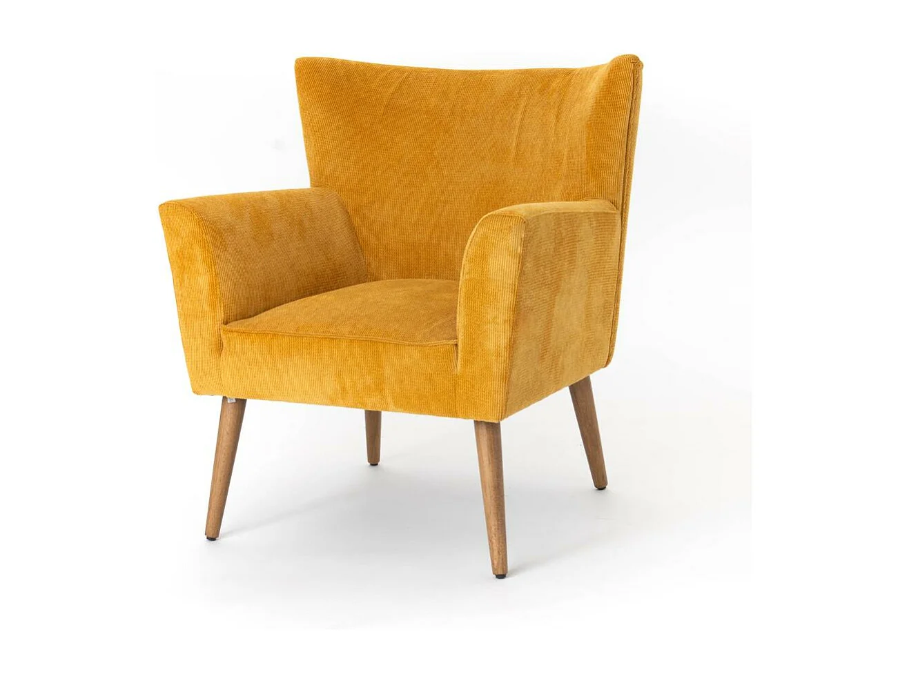 Fauteuil Léon moutarde