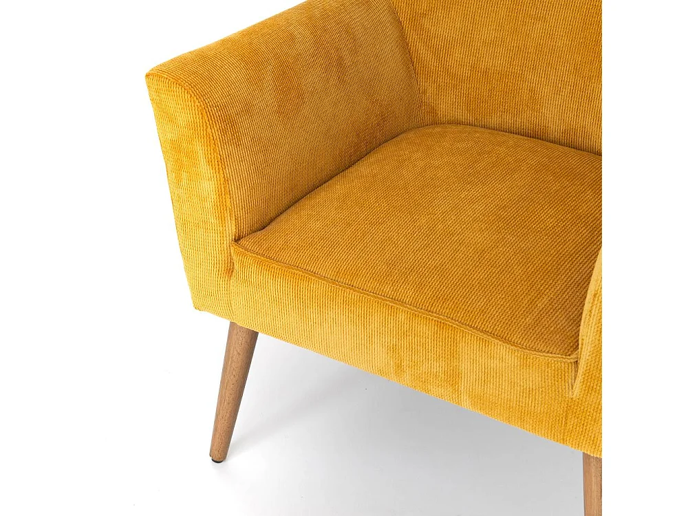 Fauteuil Léon moutarde