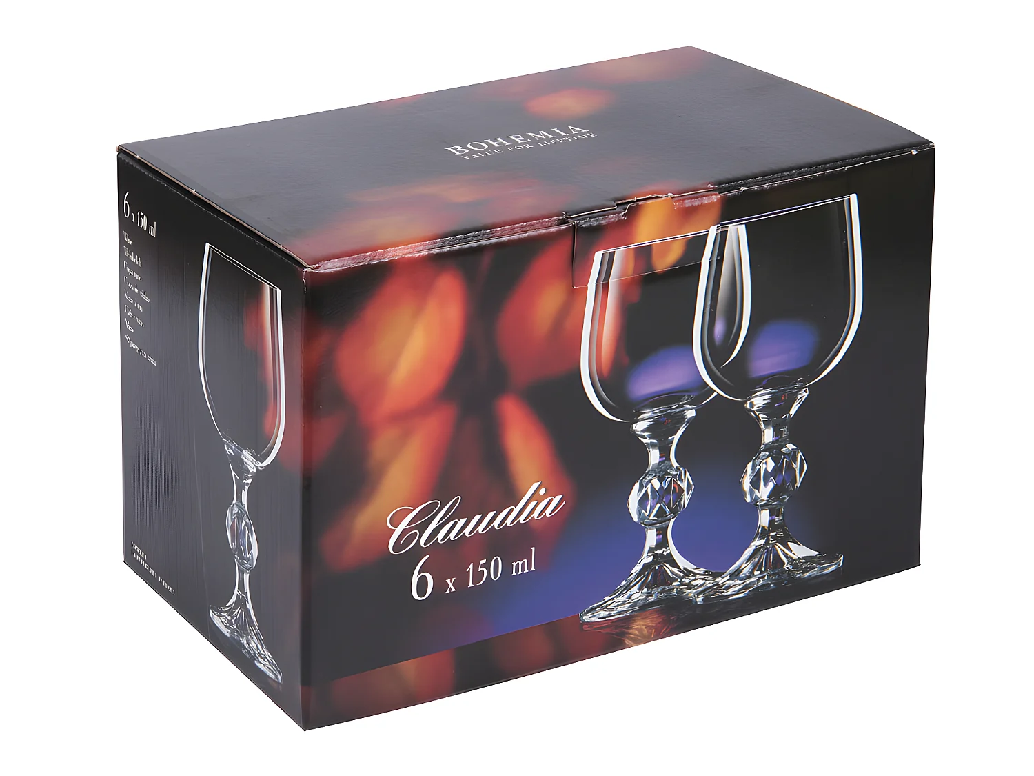 Verre à vin Claudia Panto 15 cl (lot de 6)