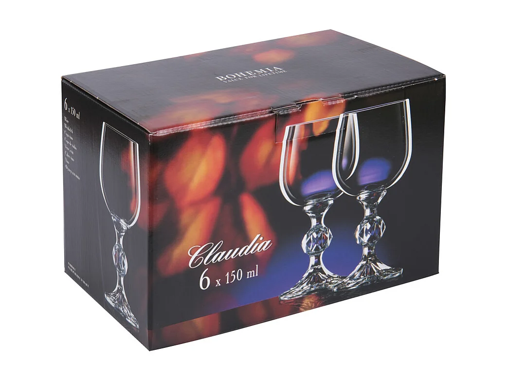 Verre à vin Claudia Panto 15 cl (lot de 6)
